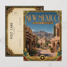 ニューメキシコ州 アールデコ調 ゴールデンエイジ ヴィンテージ