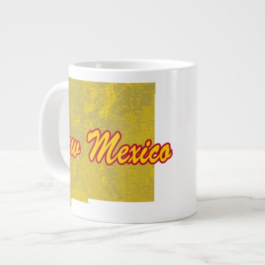 ニューメキシコ州 ジャンボコーヒーマグカップ (正面左)
