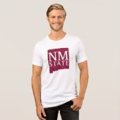 ニューメキシコ州 トライブレンドＴシャツ (正面全面)