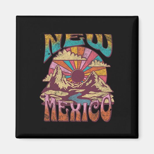 ニューメキシコ州 マグネット (正面)