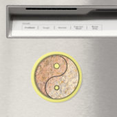 ニューメキシコ州Moss Rock Art Talking Canyons マグネット (インサイチュ (食洗機))