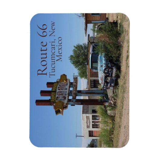ニューメキシコ州Route 66 Tucumcari マグネット (縦)