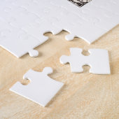 ニューメキシコ形ヴィンテージ写真の地図 ジグソーパズル (側面)