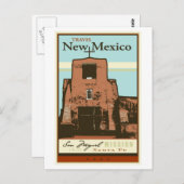 ニューメキシコ旅行 ポストカード (正面/裏面)