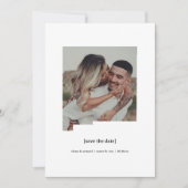 ニューメキシコ日付の写真カードを保存 セーブザデート (正面)