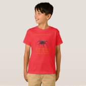 ニューメキシコ準州の昆虫タランチュラ・ホーク・ワスプ Tシャツ (正面フル)
