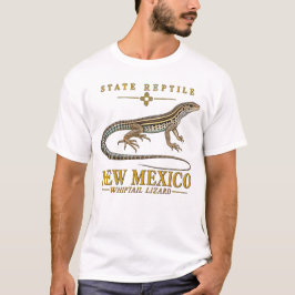 ニューメキシコ産の野生のムチオトカゲ Tシャツ