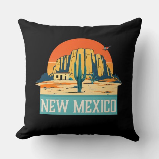 ニューメキシコ米国 クッション (正面)