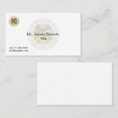 ニューメキシコ素晴らしシール 名刺 (正面/裏面)