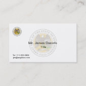 ニューメキシコ素晴らしシール 名刺 (正面)