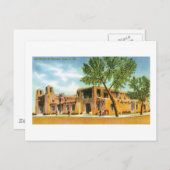 ニューメキシコ美術館，サンタフェ， NM ポストカード (正面/裏面)