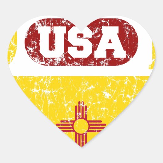 ニューメキシコ製品の完璧な動揺して組み合わせ ハートシール (正面)