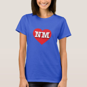 ニューメキシコ赤いハート- I love NM Tシャツ