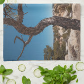 ニューメキシコ風景写真 キッチンタオル (折り畳み)