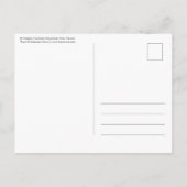 ニューメキシコ風景写真 ポストカード (裏面)