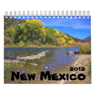 ニューメキシコ風景2012 カレンダー