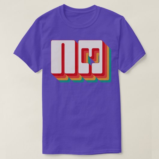 ニューメキシコ13 Tシャツ (デザイン正面)