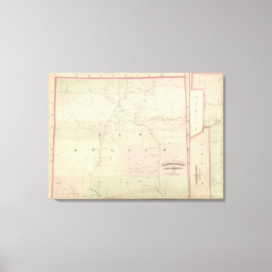ニューメキシコ3 キャンバスプリント (正面)