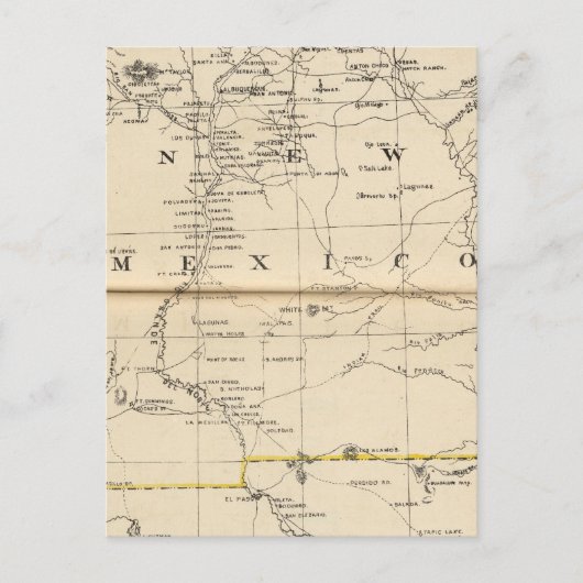 ニューメキシコ3 ポストカード (正面)