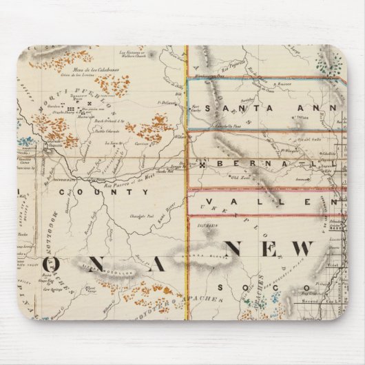 ニューメキシコ、アリゾナ マウスパッド (正面)