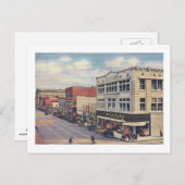 ニューメキシコ、アルバカーキ、セントラルアヴェヴィンテージ ポストカード (正面/裏面)