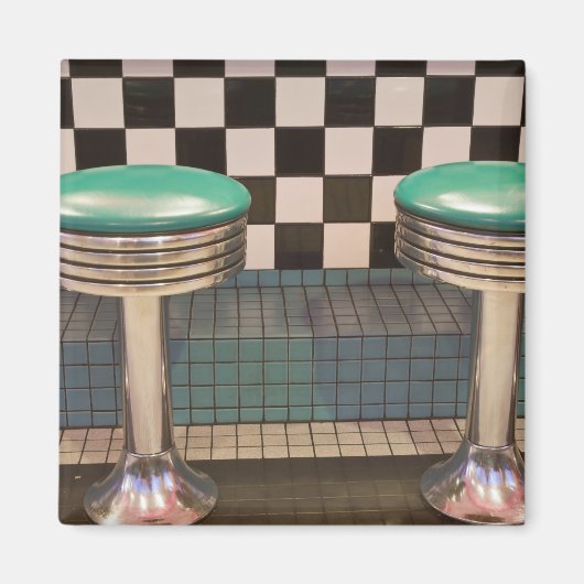 ニューメキシコ、アルバカーキ。66ダイナー マグネット (正面)