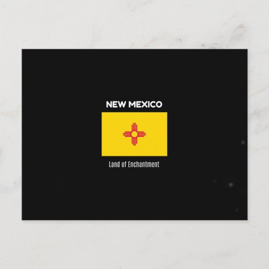 ニューメキシコ – エンチャントはがきの土地 ポストカード (正面)