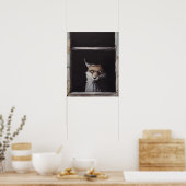 ニューメキシコ – キツネスポップ・アートのラリズム ポスター (キッチン)