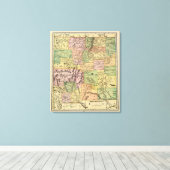 ニューメキシコ キャンバスプリント (インサイチュ (ウッドフロア))