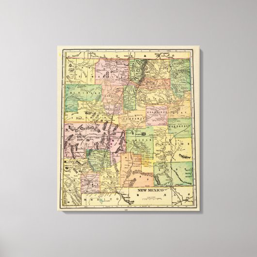 ニューメキシコ キャンバスプリント (正面)
