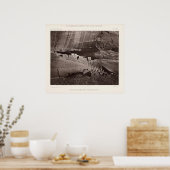 ニューメキシコ、キヤノン・デ・シェルXX遺跡 ポスター (キッチン)