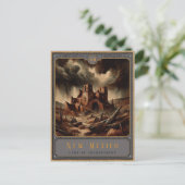 ニューメキシコ |ゴシック様式の絵葉書 ポストカード (スタンド正面)