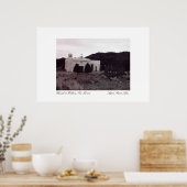 ニューメキシコ、ゴールデンにある教会 ポスター (キッチン)