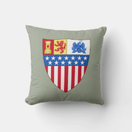 ニューメキシコ、サンタフェ（コート・オブ・アームズ） クッション