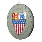 ニューメキシコ、サンタフェ(コート・オブ・アームズ) ダーツボード (正面右)