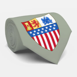 ニューメキシコ、サンタフェ（コート・オブ・アームズ） ネクタイ