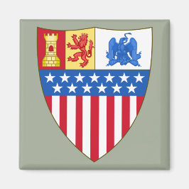 ニューメキシコ、サンタフェ（コート・オブ・アームズ） マグネット