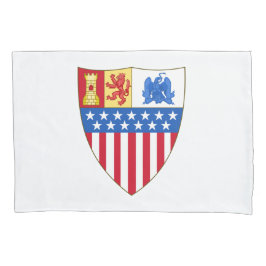 ニューメキシコ、サンタフェ（コート・オブ・アームズ） 枕カバー