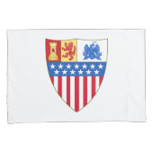 ニューメキシコ、サンタフェ（コート・オブ・アームズ） 枕カバー (正面右)