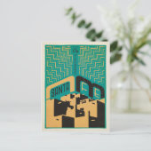 ニューメキシコ,サンタフェ | The City 違う ポストカード (スタンド正面)