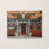 ニューメキシコ、シマロン川。 新しいシマロン川の画廊 ジグソーパズル (横)