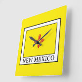 ニューメキシコ スクエア壁時計 (傾斜)