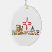 ニューメキシコ セラミックオーナメント (右)