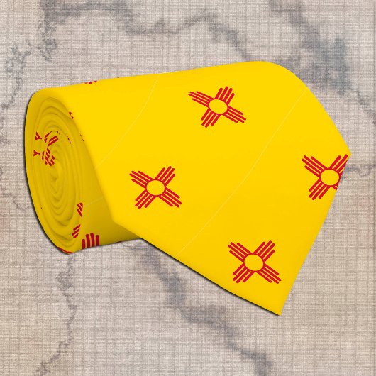 ニューメキシコ・タイズ、米国ファッション、メキシコ国旗のビジネス ネクタイ