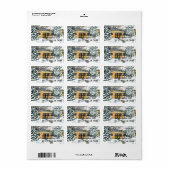 ニューメキシコ・タオス雪 ラベル (フルシート)