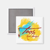 ニューメキシコ,タオス マグネット (正面/裏面)