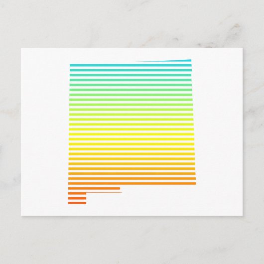 ニューメキシコ・チルフェード ポストカード (正面)