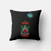 ニューメキシコ、トゥクンカリ州TePee Curios クッション (裏面)