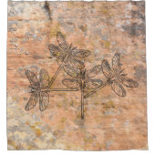 ニューメキシコ、トンボ語の峡谷 シャワーカーテン (正面)