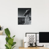 ニューメキシコ、バランシングロック ポスター (ホームオフィス)